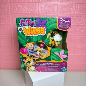 FurReal Lil' Wilds Lolly the Leopard Electronic Animatronic Plush Pet New t28